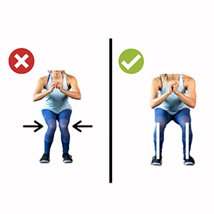 esecuzione squat