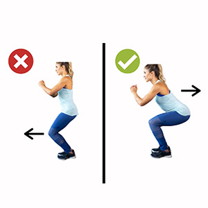posizione squat